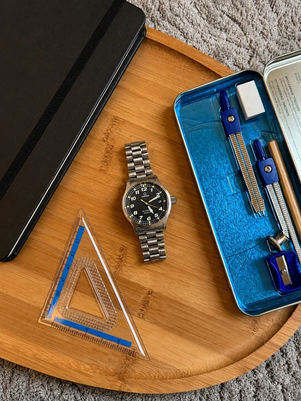 Omega Dynamic 520050 — Zeldzame uitvoering, originele set