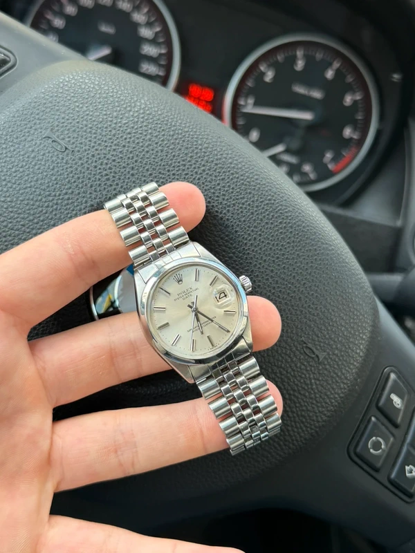 Rolex Oyster Perpetual Date 1500 — 34mm automaat, Jubilee band