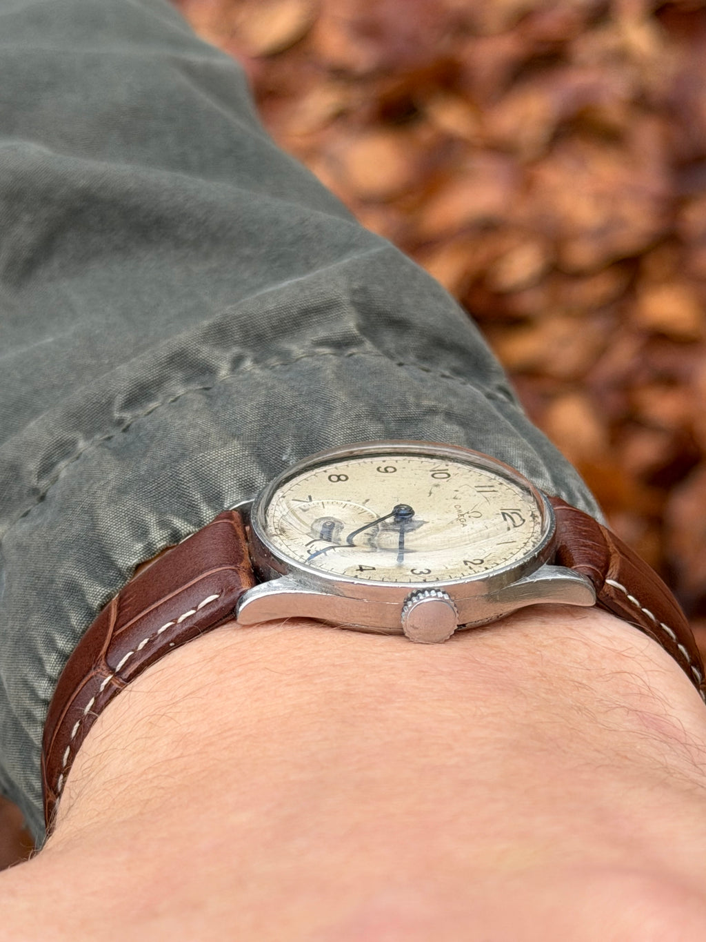 Omega Rare Sub Second Handopwinder