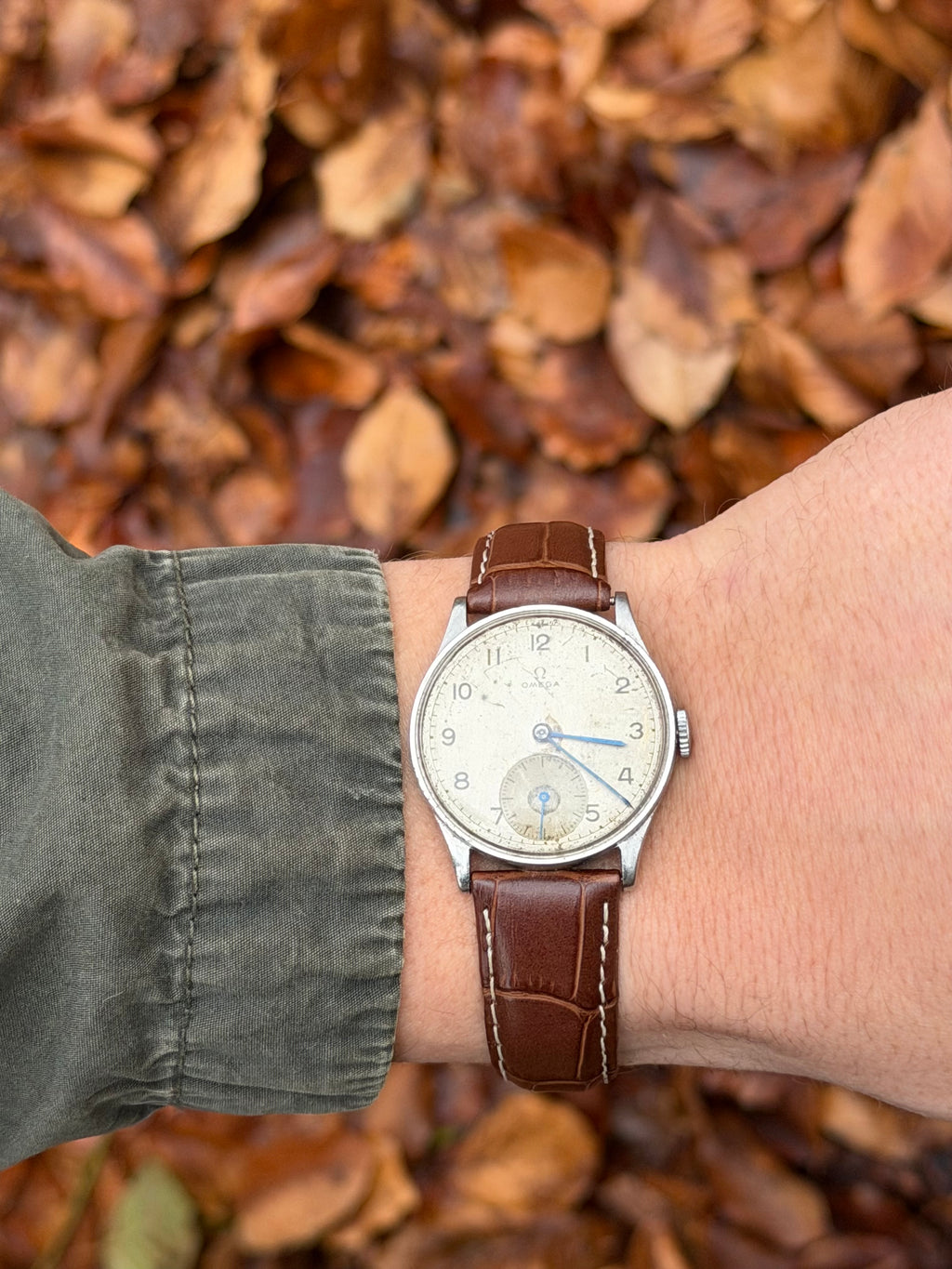 Omega Rare Sub Second Handopwinder